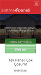 Mobile Screenshot of isletmepaneli.com
